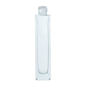 30ml 50ml 100ml SQUARE PERFUME GLASS BOTTLE WITH  SCREW ON PUMP