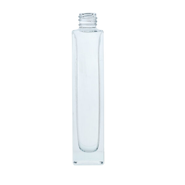 30ml 50ml 100ml SQUARE PERFUME GLASS BOTTLE WITH  SCREW ON PUMP - Image 2