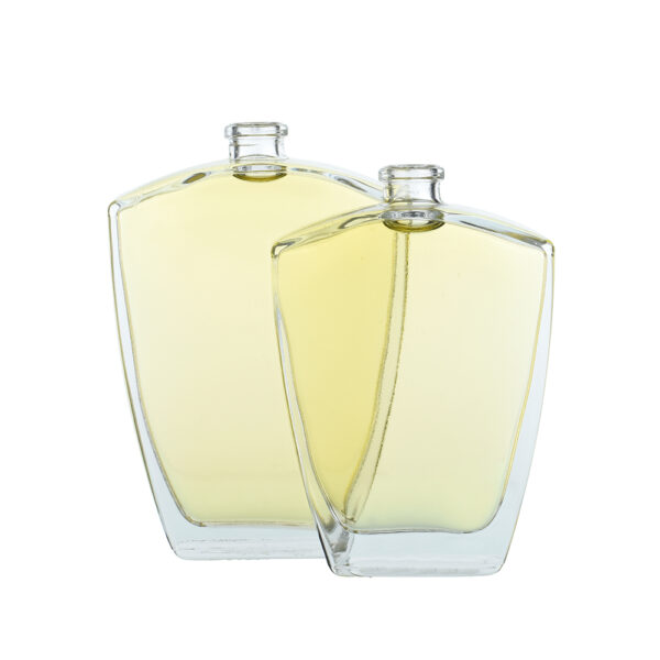 30ml 50ml 100ml PERFUME GLASS BOTTLE WITH CRIMP ON PUMP