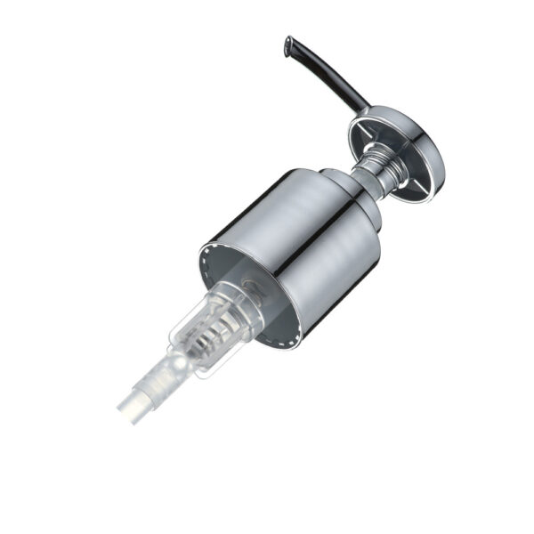 24/415 High Quality UV Shiny Silver Lotion Pump - Image 3