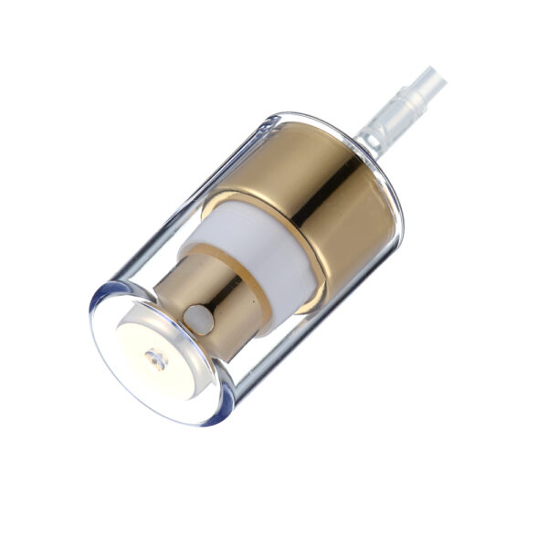 20410 Golden Silver Aluminium Liquid  Dispenser With Cap - Image 2