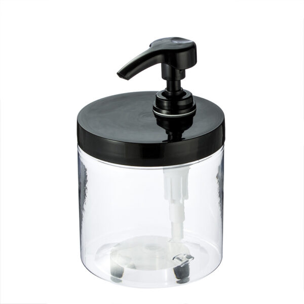 89mm Shampoo Lotion Soap Dispenser Pump With Plastic Jar - Image 2
