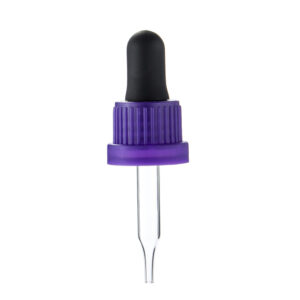 Plastic Dropper  With Essential Glass Bottle