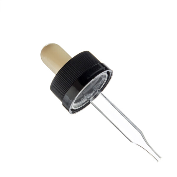 Hot Sale Different 18mm Glass Pipette Droppers for 10ml 15ml 30ml 50ml 60ml Amber Dropper Bottles - Image 3