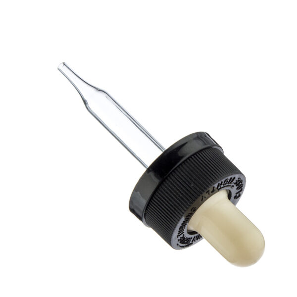 Hot Sale Different 18mm Glass Pipette Droppers for 10ml 15ml 30ml 50ml 60ml Amber Dropper Bottles - Image 4