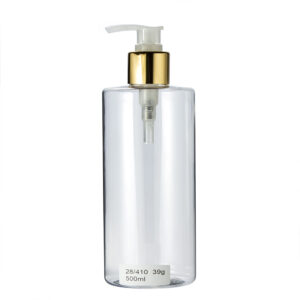 500ML PLASTIC PET BOTTLE WITH LOTION PUMP