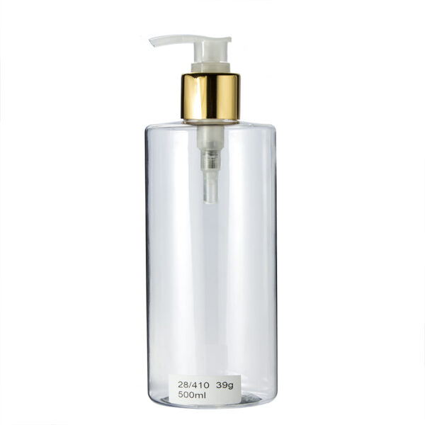 500ML PLASTIC PET BOTTLE WITH LOTION PUMP