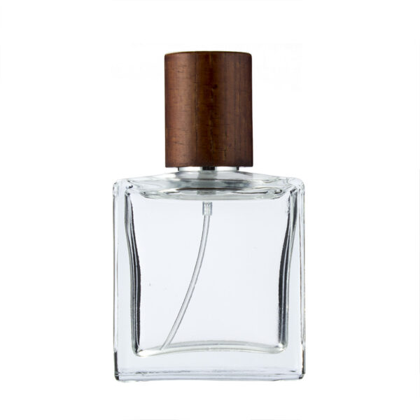 30ml 50ml  PERFUME GLASS BOTTLE WITH  PUMP AND CAP - Image 2