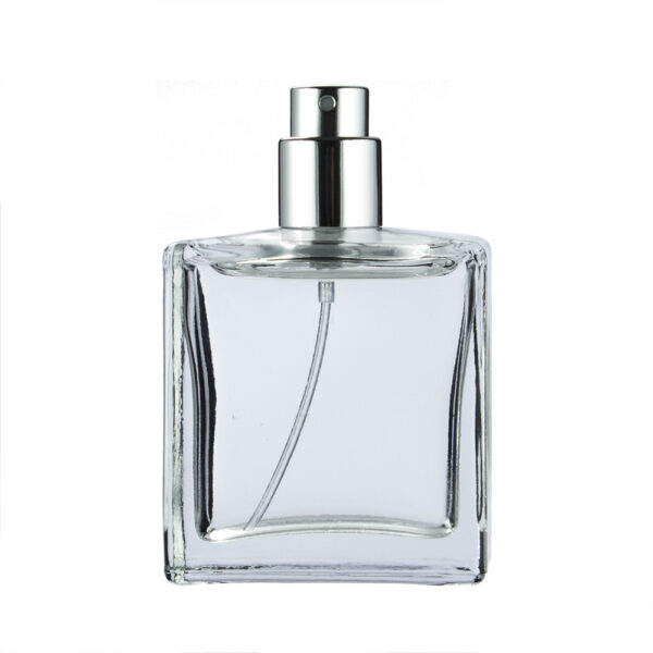 30ml 50ml  PERFUME GLASS BOTTLE WITH  PUMP AND CAP