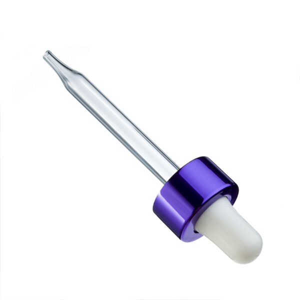 Aluminium 18mm  20mm 24mm Glass Pipette Droppers for  Dropper Bottles - Image 3
