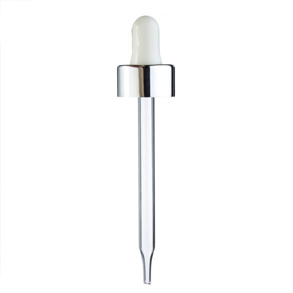 Aluminium 18mm  20mm 24mm Glass Pipette Droppers for  Dropper Bottles - Image 4