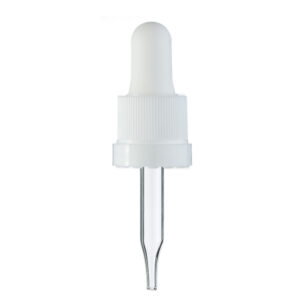 Plastic Dropper  With Essential Glass Bottle