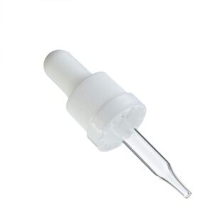 Plastic Dropper  With Essential Glass Bottle