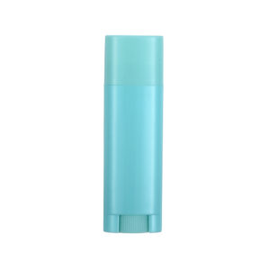 5g Plastic Corlorful  Oval  Lipstick Chapstick Tube