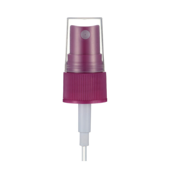 20/410 24/410 Plastic Colorful  Ribbed Perfume Mist Sprayer Pump - Image 3