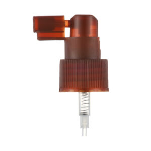 Ribbed Plastic Oral Sprayer Pump