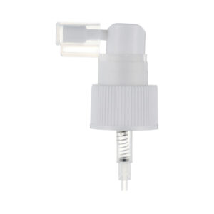 Ribbed Plastic Oral Sprayer Pump