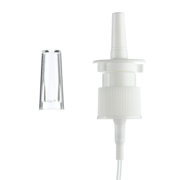 Manufacturer 18415 PP Plastic Nasal Tanning Spray with Clip Throat Nasal Spray Pump - Image 3